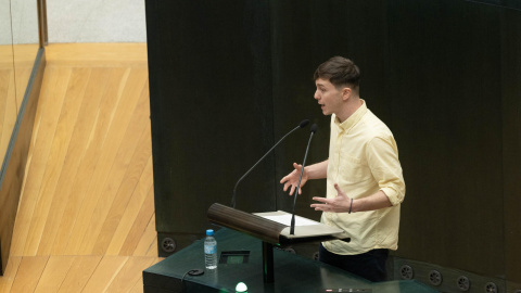 Eduardo Rubiño, concejal de Más Madrid y portavoz de la Comisión Permanente Ordinaria de Cultura, Turismo y Deporte. Eduardo Rubiño, concejal de Más Madrid y portavoz de la Comisión Permanente Ordinaria de Cultura, Turismo y Deporte.