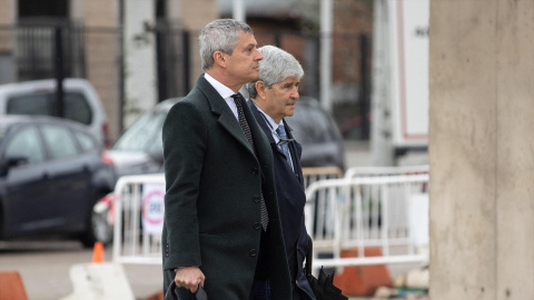 El antiguo dueño de Fadesa, Fernando Martín, durante el juicio por la pieza separada de 'Gürtel' referente a las adjudicaciones irregulares de la trama en la localidad madrileña de Arganda del Rey, en la Audiencia Nacional de San Fernando de Henares.