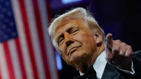 Donald Trump El presidente de EEUU, Donald Trump, durante el Congreso Nacional Republicano de Washington.