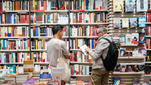 Imagen de archivo de una librería.
