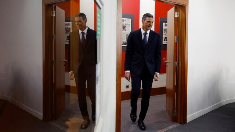 Sánchez EFE El presidente del Gobierno, Pedro Sánchez, momentos antes de su comparecencia tras el Consejo de Ministros de este martes.