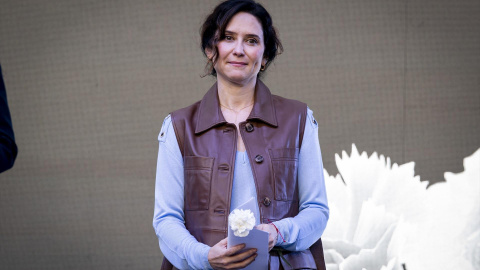 ayusomadri85 La presidenta de la Comunidad de Madrid, Isabel Díaz Ayuso, durante un acto en la Puerta del Sol este pasado 8 de mayo.