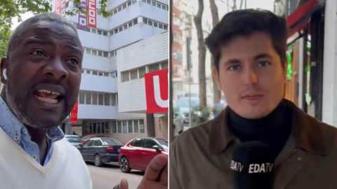 Montaje con capturas de vídeo de Bertrand Ndongo y Vito Quiles. Montaje con capturas de vídeo de Bertrand Ndongo y Vito Quiles.