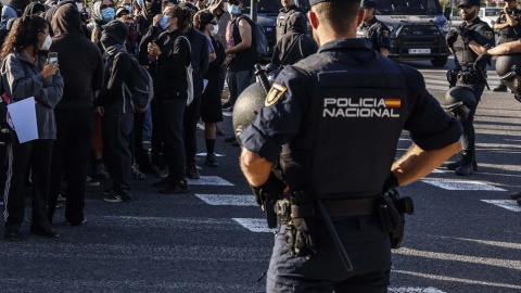 Agente de la Policía Nacional en Valencia el 29 de mayo de 2025. Agente de la Policía Nacional en Valencia el 29 de mayo de 2025.