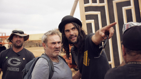 El actor Sergi López con el director Oliver Laxe (Foto Quim Vives. BTeam Pictures) El actor Sergi López con el director Oliver Laxe (Foto Quim Vives. BTeam Pictures)