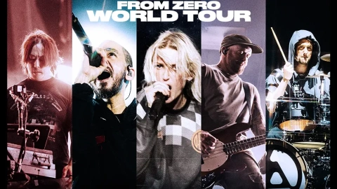 Imagen promocional de 'From Zero World Tour', la nueva gira de conciertos de Linkin Park.