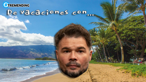 De vacaciones con Rufian De vacaciones con Rufian.