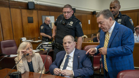 weinstein Harvey Weinstein comparece este miércoles ante el tribunal de Nueva York.