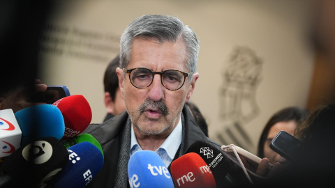 EuropaPress_6511183_comisionado_gobierno_recuperacion_dana_jose_maria_angel_atiende_medios El excomisionado del Gobierno para la Recuperación tras las DANA José María Ángel.