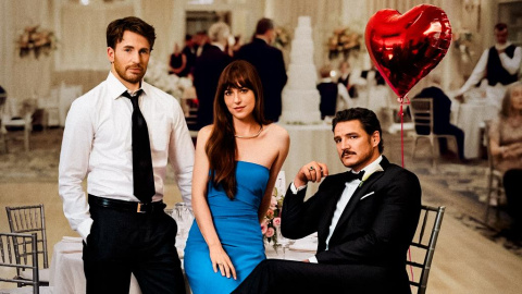 Imagen de archivo de los protagonistas de 'Materialistas'