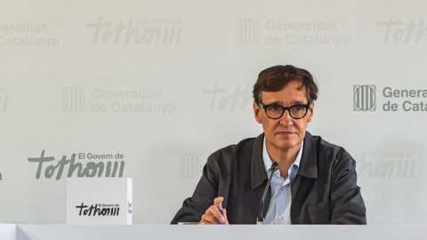 El presidente de la Generalitat de Cataluña, Salvador Illa, encabeza la III Trobada del Govern, en Vilar Rural. El presidente de la Generalitat de Cataluña, Salvador Illa, encabeza la III Trobada del Govern, en Vilar Rural.