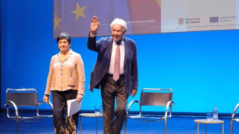Felipe González El expresidente del Gobierno Felipe González durante un acto en Palma.