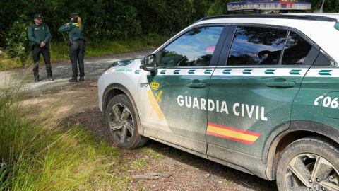 Fotografía de archivo de un dispositivo de la búsqueda de la Guardia Civil Fotografía de archivo de un dispositivo de la búsqueda de la Guardia Civil
