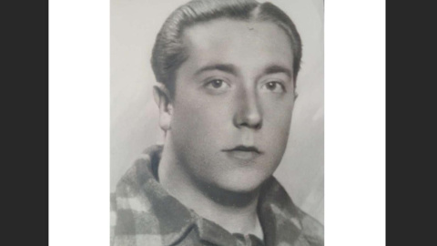 José Luis Sandamil Penas, fallecido en el frente de la Guerra Civil y inhumado en el Valle de los Caídos.