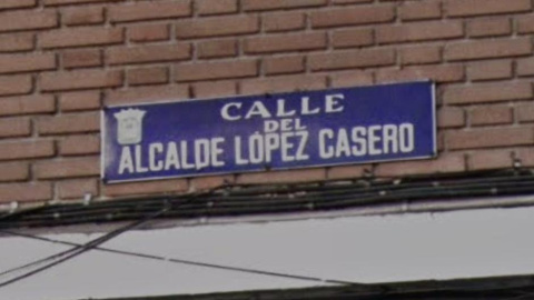 Calle del Alcalde López Casero. Calle del Alcalde López Casero.