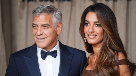 Fotografía de archivo del actor estadounidense George Clooney y la abogada británica y activista de derechos humanos Amal Clooney. Fotografía de archivo del actor estadounidense George Clooney y la abogada británica y activista de derechos humanos Amal Clooney.