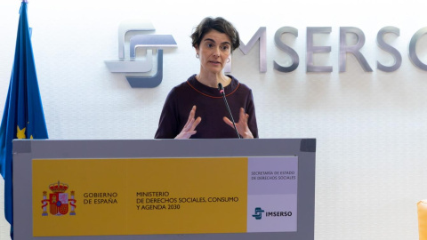 Rosa-Martínez Rosa Martínez, secretaria de Estado de Derechos Sociales, presenta la cuarta edición del Panel del SAAD, a 16 de enero de 2025.