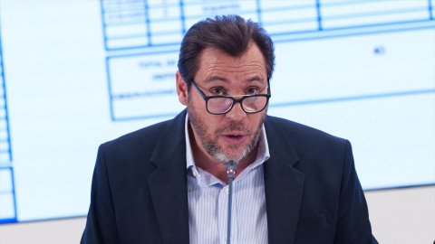 El ministro de Transportes y Movilidad Sostenible, Óscar Puente, atiende a los medios en una rueda de prensa, en la sede del Ministerio de Transportes, a 23 de enero de 2026. El ministro de Transportes y Movilidad Sostenible, Óscar Puente, atiende a los medios en una rueda de prensa, en la sede del Ministerio de Transportes, a 23 de enero de 2026.