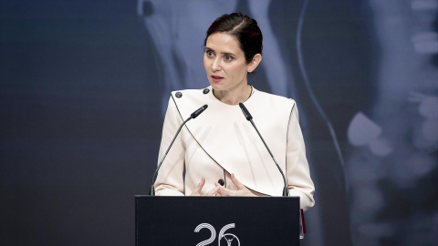 Isabel Diaz Ayuso during the nominations announcement of the Laureus World Sports Awards 2026 at Real Casa de Correos on March 03, 2026, in Madrid, Spain.