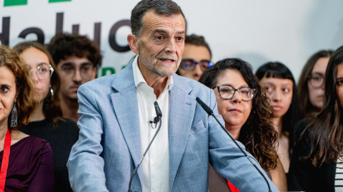 El candidato de Por Andalucía a la presidencia de la Junta de Por Andalucía, Antonio Maíllo, valora los resultados electorales.