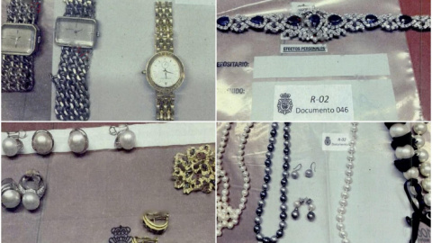 Las joyas encontradas en el despacho de José Luis Rodríguez Zapatero han sido tasadas en 1,32 millones de euros.