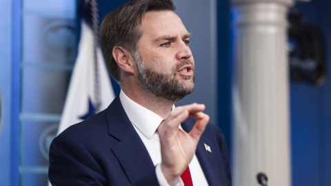 El vicepresidente de EEUU, JD Vancde, el pasado jueves en la Casa Blanca en Washington. El vicepresidente de EEUU, JD Vancde, el pasado jueves en la Casa Blanca en Washington.