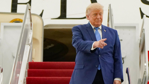 Donald Trump, en Maryland (EEUU), este viernes. Donald Trump, en Maryland (EEUU), este viernes.
