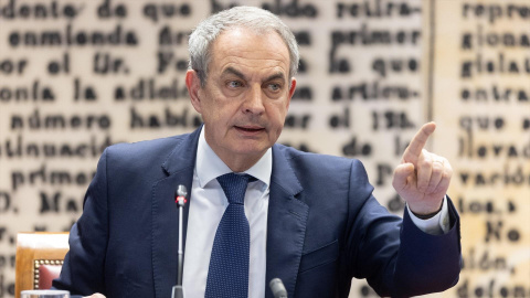 El expresidente del Gobierno José Luis Rodríguez Zapatero, a 2 de marzo de 2026. El expresidente del Gobierno José Luis Rodríguez Zapatero, a 2 de marzo de 2026.