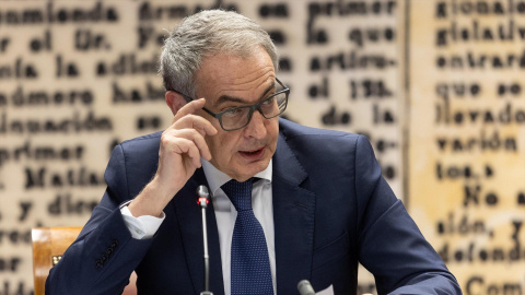 El expresidente del Gobierno José Luis Rodríguez Zapatero, a 2 de marzo de 2026. El expresidente del Gobierno José Luis Rodríguez Zapatero, a 2 de marzo de 2026.