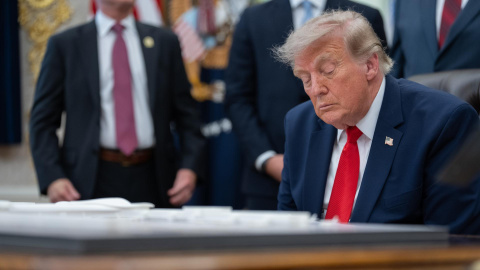 El presidente de Estados Unidos, Donald Trump. El presidente de Estados Unidos, Donald Trump.
