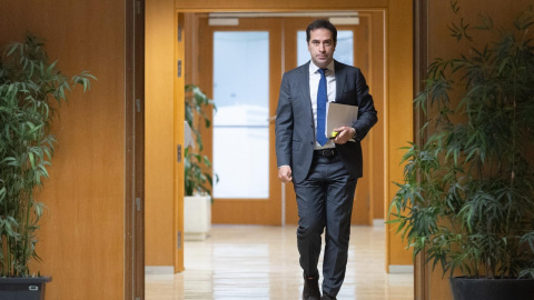 Carlos Cuerpo, en el Ministerio de Economía.