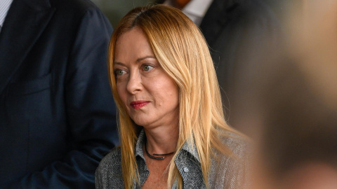 Giorgia Meloni, primera ministra de Italia, a 27 de junio de 2026. Giorgia Meloni, primera ministra de Italia, a 27 de junio de 2026.