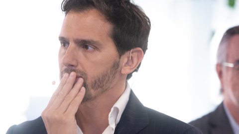 Albert Rivera, a 12 de marzo de 2026, en Madrid.