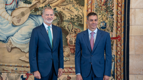 El Rey Felipe VI durante un despacho con el presidente del Gobierno en el Palacio Real de la Almudaina, a 29 de julio de 2026. El Rey Felipe VI durante un despacho con el presidente del Gobierno en el Palacio Real de la Almudaina, a 29 de julio de 2026.