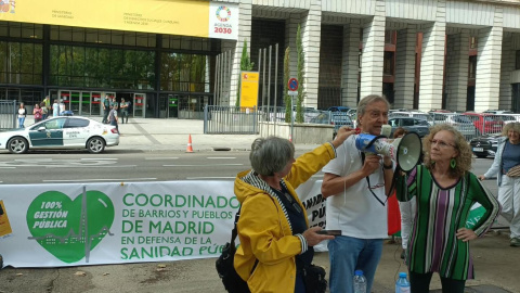 Rueda-de-prensa Rueda de prensa de Audita Sanidad y la Coordinadora de Barrios y Pueblos de Madrid en Defensa de la Sanidad Pública, a 30 de septiembre de 2026.