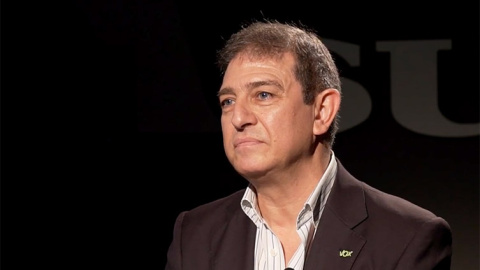 En número uno de Vox por Málaga durante la entrevista en 'Diario Sur' En número uno de Vox por Málaga durante la entrevista en 'Diario Sur'