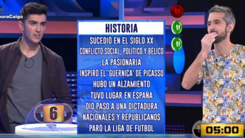Concurso de Antena 3 Ahora Caigo Concurso de Antena 3 Ahora Caigo