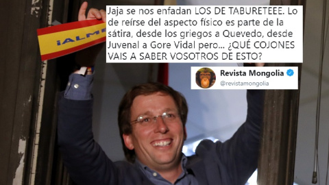 Los candidatos del pp madrileños celebran los resultados electorales GRAF8985. MADRID, 26/05/2019.- El candidato del PP al Ayuntamiento de Madrid, José Luis Martínez-Almeida, celebra los resultados electorales en la sede de los populares, en Madrid. EFE/Javier Lizón.