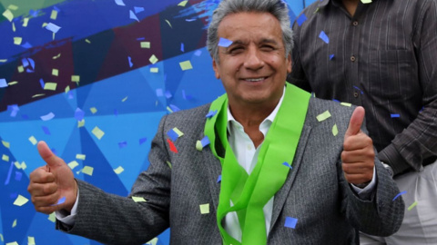 El presidente de Ecuador, Lenín Moreno. REUTERS El presidente de Ecuador, Lenin Moreno. REUTERS