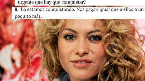 La cantante Paulina Rubio ha desatado la polémica en Twitter con sus declaraciones sobre la brecha salarial de género. / REUTERS