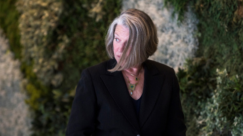 La la filósofa y feminista Nancy Fraser. FERNANDO SÁNCHEZ La la filósofa y feminista Nancy Fraser. FERNANDO SÁNCHEZ