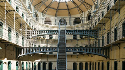 Interior de la cárcel-museo de Kilmainham, Dublín. Foto: Wikipedia Interior de la cárcel-museo de Kilmainham, Dublín. Foto: Wikipedia