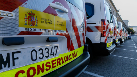 Vehículos dedicados a la conservación de carreteras.- MINISTERIO DE TRANSPORTES, MOVILIDAD Y AGENDA URBANA Vehículos dedicados a la conservación de carreteras.- MINISTERIO DE TRANSPORTES, MOVILIDAD Y AGENDA URBANA