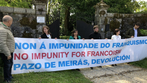 Eurodiputados españoles, entre ellos Ana Miranda, en una visita al Pazo de Meirás.- GRUPO DE MEMORIA DEL PARLAMENTO EUROPEO Eurodiputados españoles, entre ellos Ana Miranda, en una visita al Pazo de Meirás.- GRUPO DE MEMORIA DEL PARLAMENTO EUROPEO