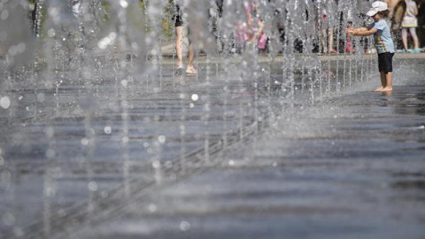 Fuente de agua.- Imagen de archivo de EFE Fuente de agua.- Imagen de archivo de EFE