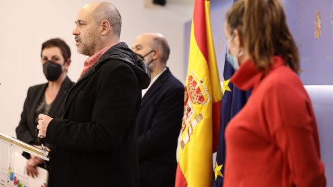 ERC, Bildu, CUP y BNG reafirman su rechazo a la reforma laboral si no se amplía.- Eduardo Parra / Europa Press ERC, Bildu, CUP y BNG reafirman su rechazo a la reforma laboral si no se amplía.- Eduardo Parra / Europa Press