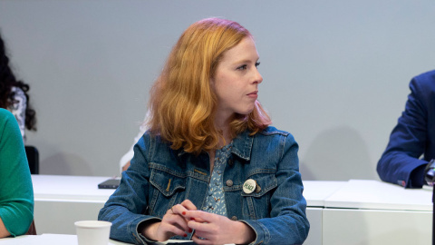 La secretaria de Organización de Podemos, Lilith Verstrynge, en una reunión del Consejo Ciudadano Estatal de Podemos, en la sede de Podemos, a 29 de abril de 2022, en Madrid (España).- EUROPA PRESS La secretaria de Organización de Podemos, Lilith Verstrynge, en una reunión del Consejo Ciudadano Estatal de Podemos, en la sede de Podemos, a 29 de abril de 2022, en Madrid (España).- EUROPA PRESS