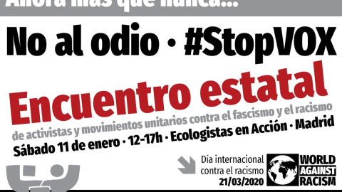 No al odio #StopVox No al odio #StopVox