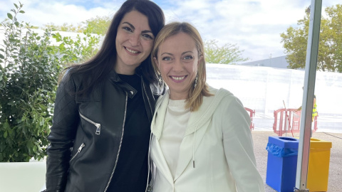 Macarena Olona y Giorgia Meloni Macarena Olona y Giorgia Meloni