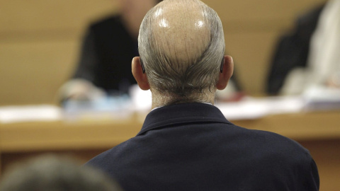 El exinspector Juan Antonio González Pacheco, Billy el Niño, en una vista en la Audiencia Nacional en 2014. EFE/Zipi El exinspector Juan Antonio González Pacheco, Billy el Niño, en una vista en la Audiencia Nacional en 2014. EFE/Zipi
